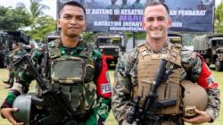 180 Tentara Marinir AS dan 260 TNI AL Latihan Bersama di Lampung<