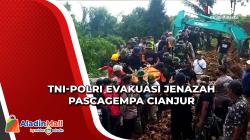 Detik-Detik Tim Gabungan TNI-Polri Berhasil Evakuasi Jenazah Korban Pascagempa Cianjur<