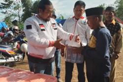 DPD Perindo Cianjur Beri Bantuan Sembako ke Pengungsi Korban Gempa<