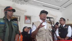 Menko PMK Pastikan Jalan Terputus Longsor akibat Gempa Cianjur Bisa Diakses Siang Ini<