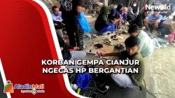 Genset Keliling, Bantu Warga Korban Gempa Cianjur Mengisi Baterai Ponsel