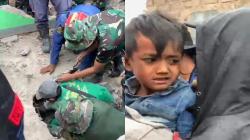 3 Hari Tertimbun Material Bangunan, Bocah 7 Tahun di Cianjur Ditemukan Selamat <