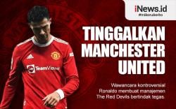 Infografis Cristiano Ronaldo Tinggalkan Manchester United