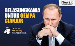 Infografis Putin Sampaikan Belasungkawa Gempa Cianjur
