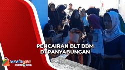 BLT Cair, Ribuan Warga Panyabungan Padati Kantor Pos
