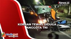 Pengendara Motor Diduga Anggota TNI Tewas Tabrakan dengan Pikap di Kota Madiun