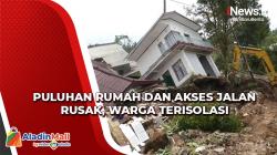 Begini Kondisi Warga Desa Sarampad usai Jalan Terputus Pascagempa Cianjur<