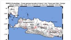 Gempa Susulan M2,2 Guncang Cianjur Kamis Pagi<