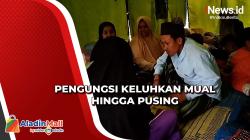 Pengungsi Gempa Cianjur Mulai Terserang Penyakit, Keluhkan Mual hingga Pusing