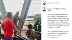 Bobby Nasution Ngamuk Terima Laporan Besi Jembatan Sicanang Akan Dicuri
