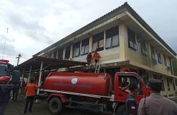 Diduga Korsleting Listrik, Kantor Dinas Perpustakaan dan Arsip Kulonprogo Terbakar