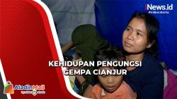 Begini Kehidupan Pengungsi Gempa Cianjur ketika Malam