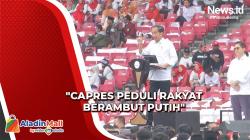 Jokowi: Capres Peduli Rakyat Berambut Putih, Siapa yang Dimaksud?