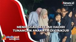 Haru, Isak Tangis Iringi Pemakaman Korban Gempa Cianjur di Majalengka