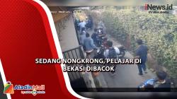 Detik-Detik Pelajar SMP Bekasi Dibacok saat Nongkrong di Warung, Begini Kondisinya