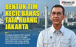 Infografis Pj Gubernur DKI Bentuk Tim Kecil Bahas Tata Ruang Jakarta