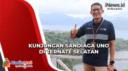 Sandiaga Uno Kunjungi Danau Laguna dan Kawasan Ekonomi Khusus Morotai