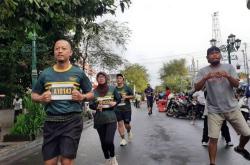 Meriah, Ribuan Pelari Susuri Kawasan Bersejarah di Kota Yogyakarta