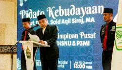 KH Said Aqil Siradj Kukuhkan Pengurus LADISNU, P3MI, dan HISMINU