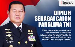 Infografis Laksamana Yudo Margono Dipilih Jadi Calon Panglima TNI