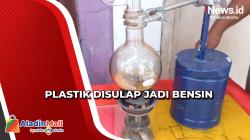 Keren, Inovasi Warga Kelola Sampah Plastik Jadi Bensin