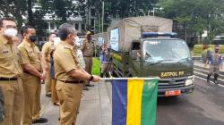 Pemkot Bandung Berangkatkan 12 Truk Bantuan untuk Korban Gempa Cianjur<
