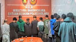 Curi Solar Perusahaan, 1 Pengawas dan 12 Operator Alat Berat Ditangkap Polisi<