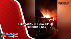 Diduga akibat Kebocoran Gas, Rumah di Bekasi Selatan Ludes Dilalap Api<