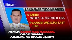 Menilik Karier Yudo Margono, Calon Tunggal Panglima TNI Usulan Jokowi