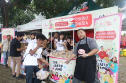 Sasa #CrazyKind Bangun Dapur Umum dan Bagikan Sembako untuk Korban Gempa Cianjur