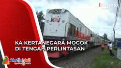 KA Kertanegara Mogok di Perlintasan Dekat Stasiun Tulungagung, Penumpang Tertahan dalam Kereta