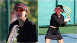 Gaya Yuni Shara Main Tenis Curi Perhatian, Tuai Pujian Netizen: Kayak Anak Gadis