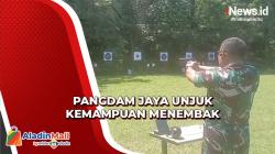 Unjuk Kemampuan Menembak, Pangdam Jaya Sambar Semua Target