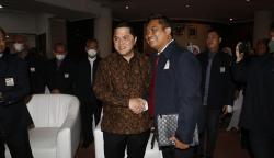 Menteri BUMN Erick Thohir Hadiri Pengukuhan Pengurus MPPI