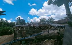 Cuaca Ekstrem, 26 Rumah Warga OKU Rusak Diterjang Puting Beliung 