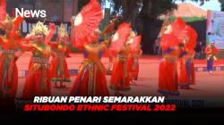 Ribuan Penari Semarakkan Situbondo Ethnic Festival 2022