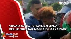Gara-Gara  Ancam Ojol Pengamen Babak Belur Dihajar Massa di Makassar