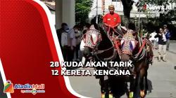 Panen Rezeki Pemilik Kuda Penarik Kereta Kencana Pernikahan Kaesang di Solo
