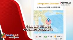 Gempa Magnitudo 4,0 Guncang Konawe, Warga Diimbau Waspada