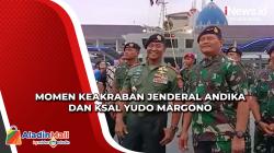 Begini Momen Keakraban Jenderal Andika dan KSAL Yudo Jelang Pergantian Panglima TNI