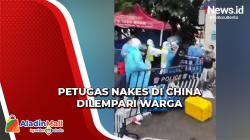 Protes Kebijakan Lockdown, Ribuan Warga China Dorong-dorongan dengan Nakes di Shanghai