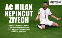 Infografis AC Milan Kepincut Sihir Hakim Ziyech