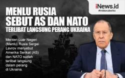 Infografis Rusia Sebut AS dan NATO Terlibat Perang Ukraina