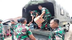 Pusdikkav Padalarang Kirim Satu Truk Bantuan untuk Korban Gempa di Cianjur<