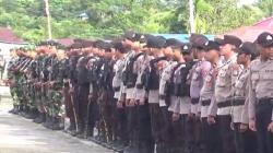 HUT OPM, Ratusan Personel Gabungan Siaga di Maybrat Guna Antisipasi Gangguan Kamtibmas<
