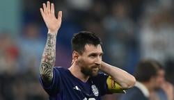 Ekspresi Lionel Messi Gagal Penalti, tapi Argentina Lolos Babak 16 Besar