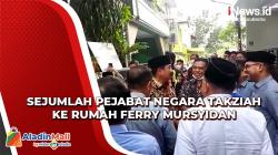 Ferry Mursyidan Meninggal, Sejumlah Pejabat Negara Takziah ke Rumah Duka