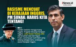 Infografis Rasisme Mencuat di Kerajaan Inggris, PM Sunak: Harus Kita Tentang 