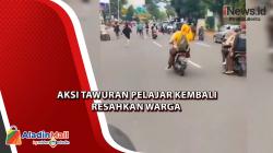 Video Viral Tawuran 2 Kelompok Pelajar di Lenteng Agung, Jaksel