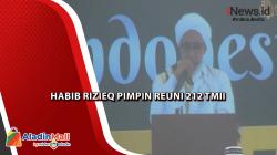 Momen Habib Rizieq Shihab Hadiri Acara Reuni PA 212 di Masjid At-Tin